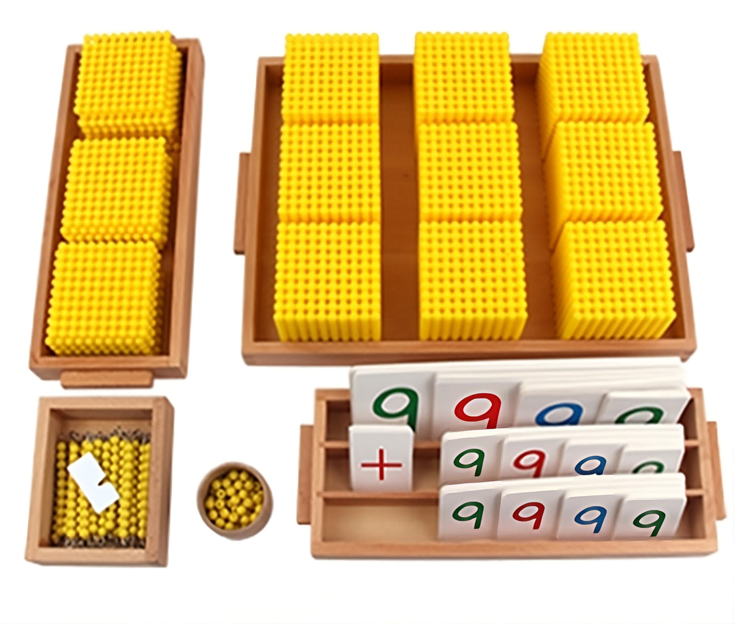 Bank game and Decimal Presentation- Yellow Beads - RightToLearn.com.sg