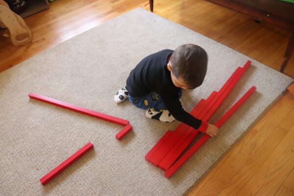 Montessori Long / Red Rods