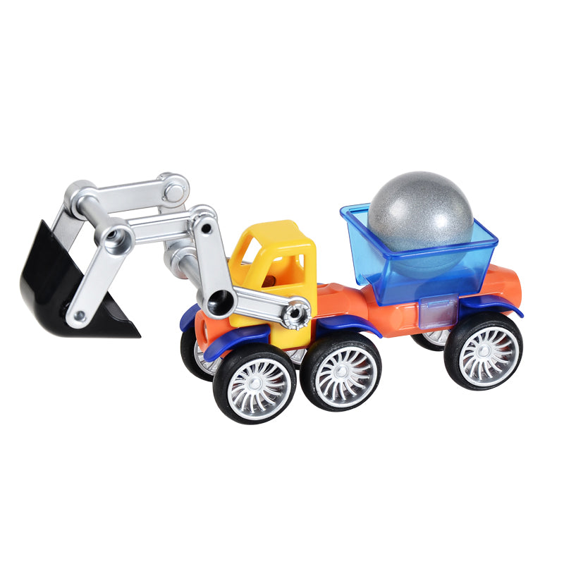 MAGCAR - 28 pcs Magnetic Car / Vehicles Building parts - STEM