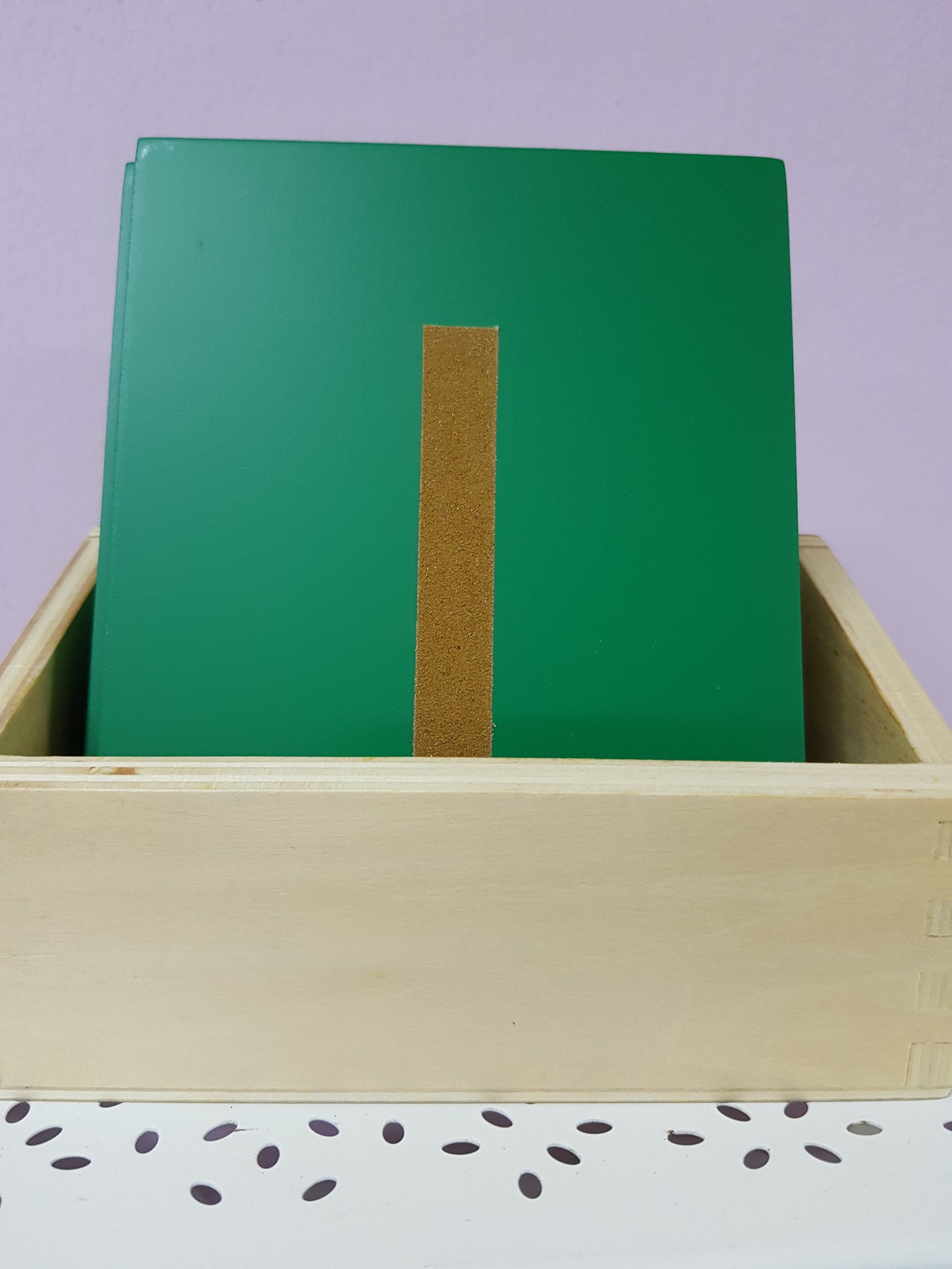 Sandpaper Numbers 1 -10 - wooden with stand