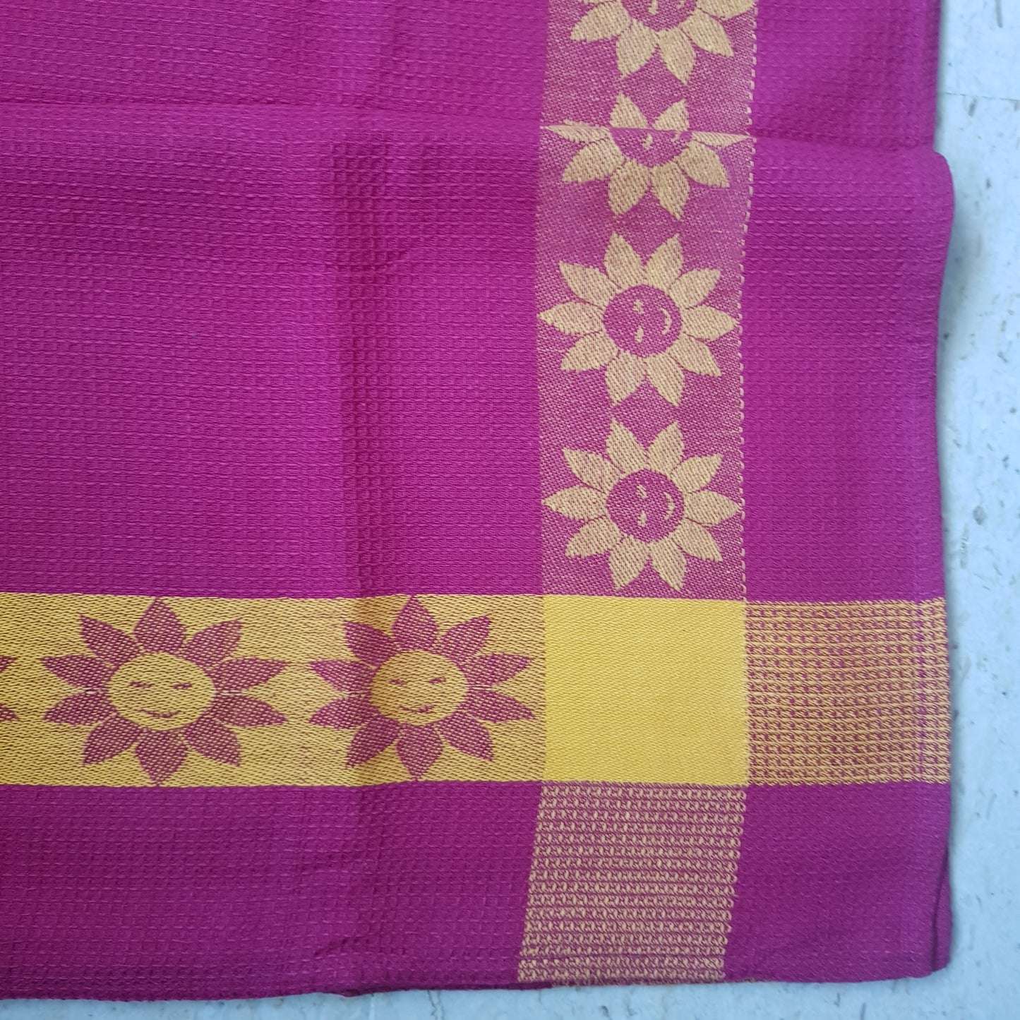 Clearance Cotton Handloom Checkered Tablecloth with matching napkins x various designs