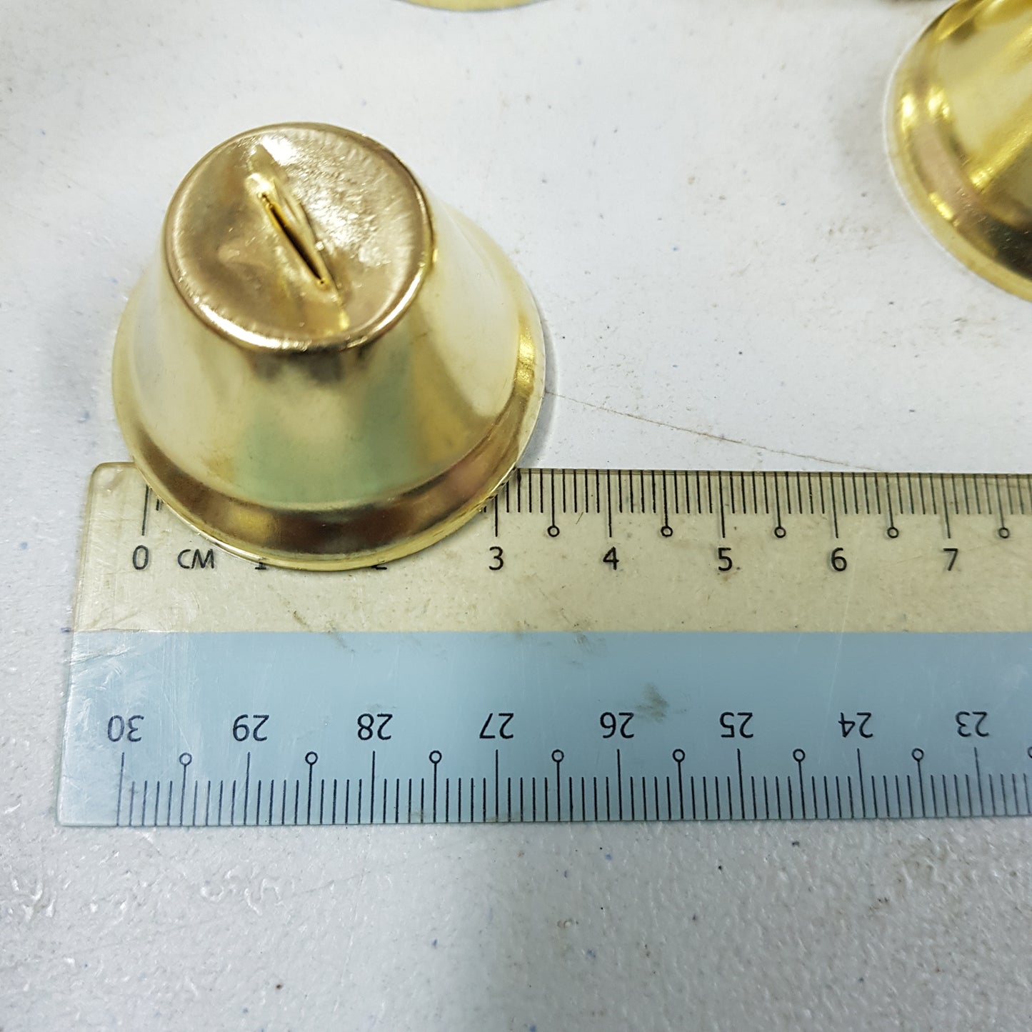 Art & Craft Decor Gold Bells x 5pcs