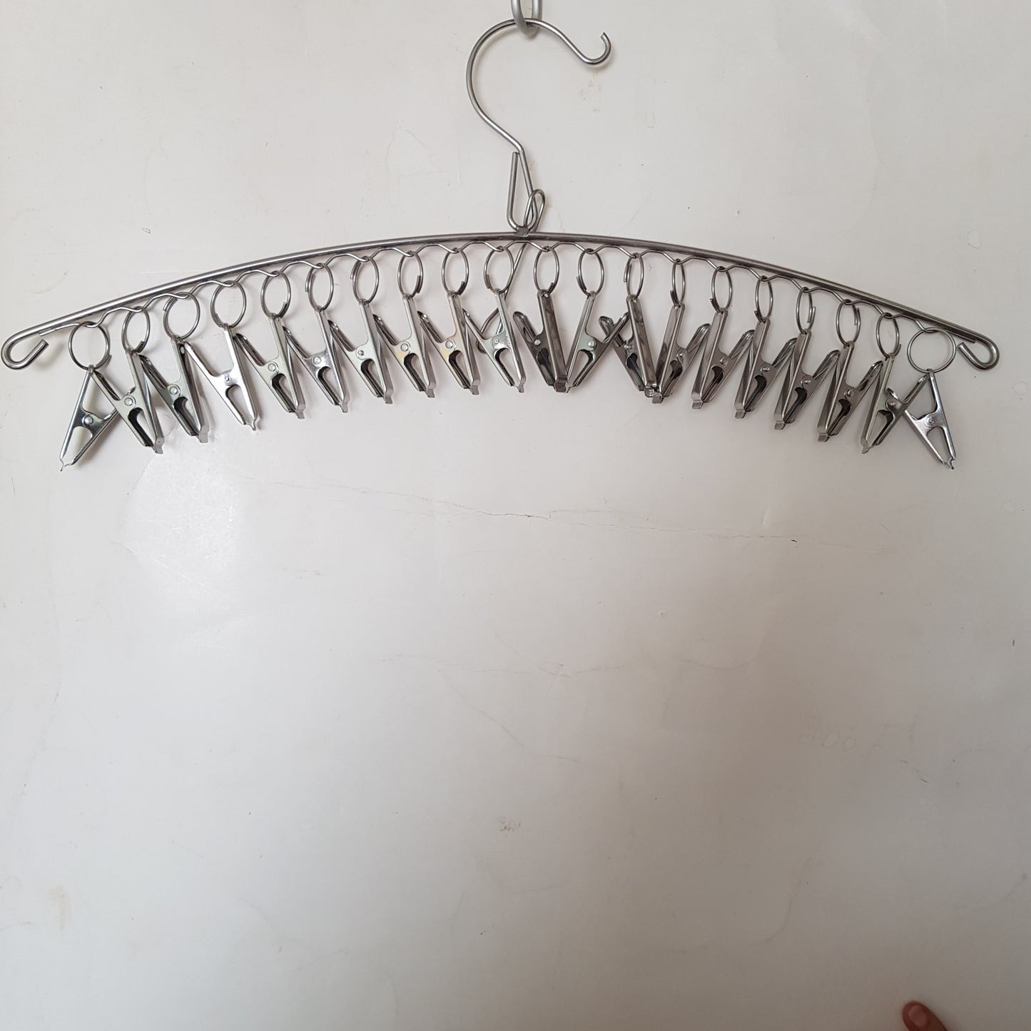 Practical Life Skills Hanger - Stainless Steel Metal Hanger for Arts & Craft Projects / Clothes