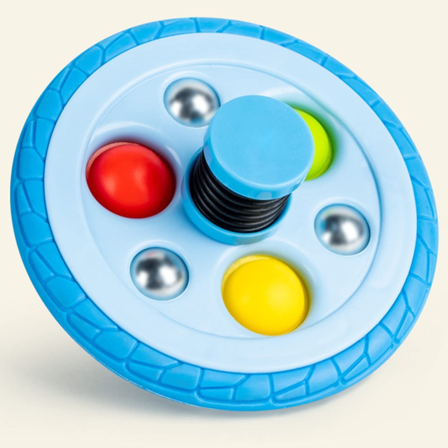 Tire Pop Run away Bouncing Spinner Top - Fingertip Hand Spinner Toys Stress Relief