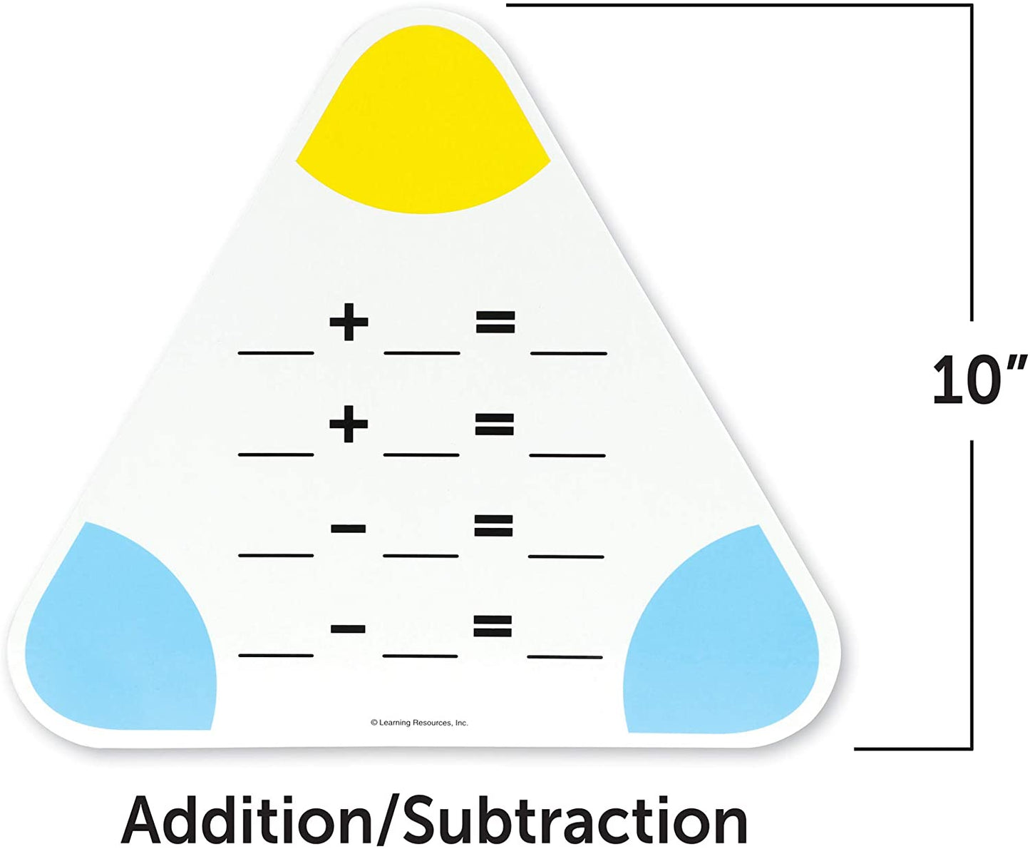 Learning Resources Write and Wipe Fact Family Boards- Addition / Subtraction / Multiplication / Division