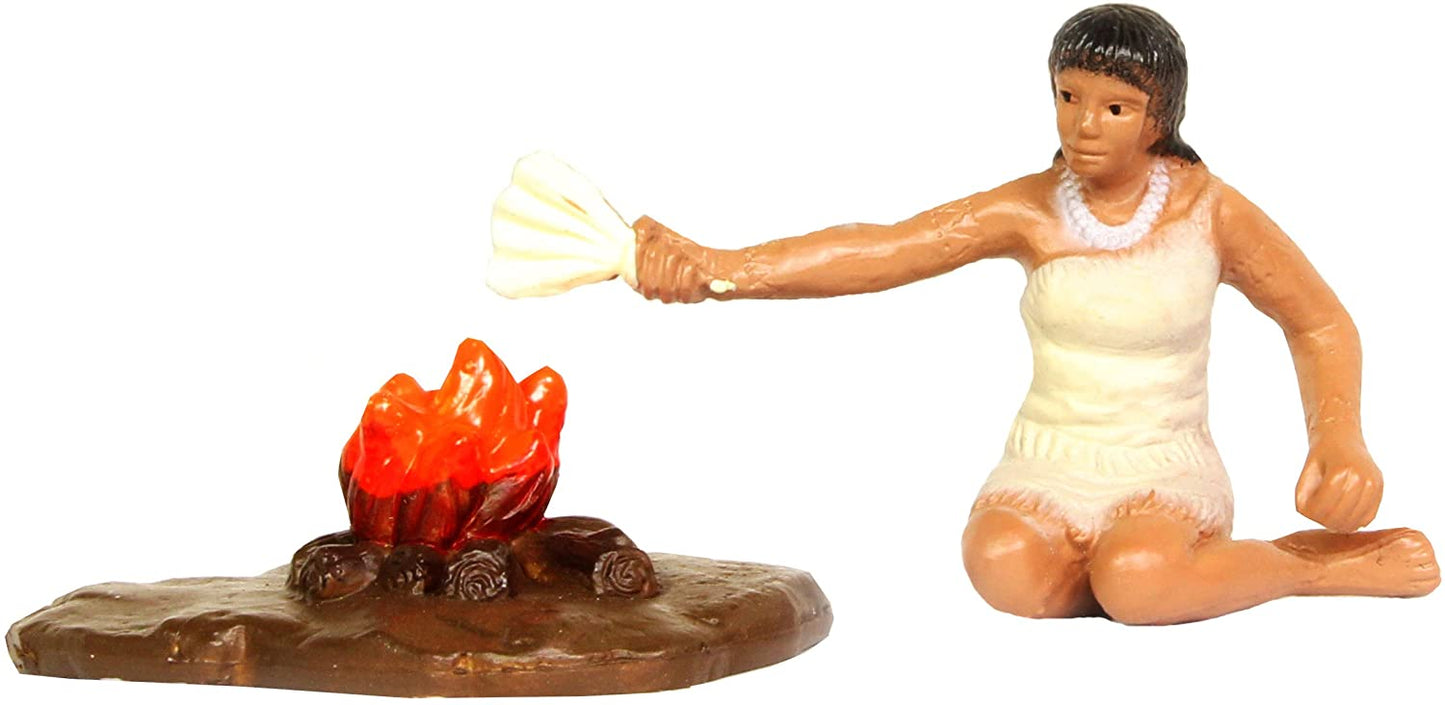 Safari Ltd - Toob - Powhattan Indians - Miniature model- pretend play