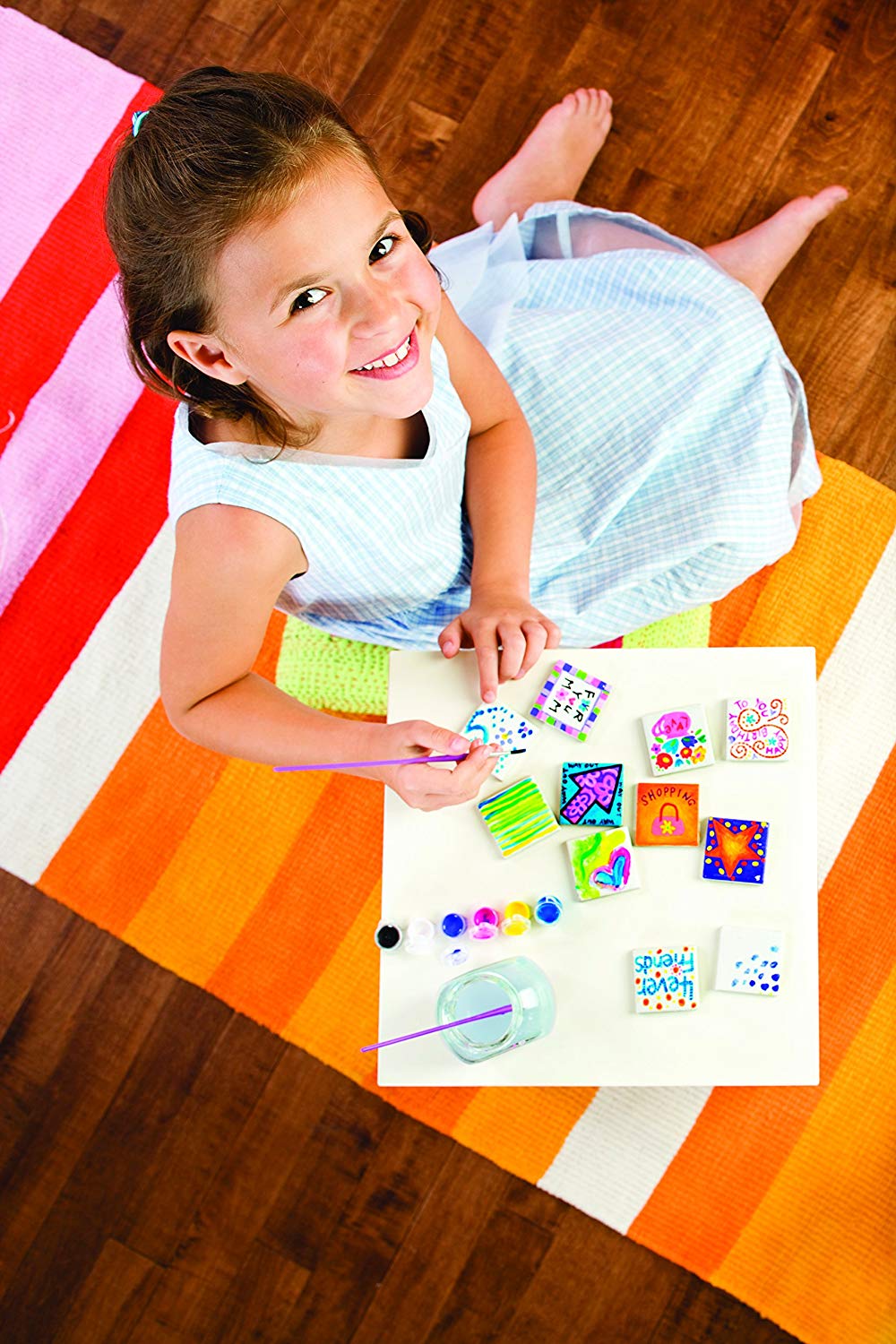 4M Kidz Lab - Magnetic Tile Art