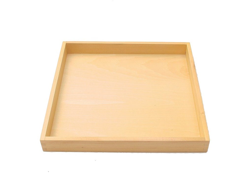 Montessori wooden Trays - different sizes & varieties