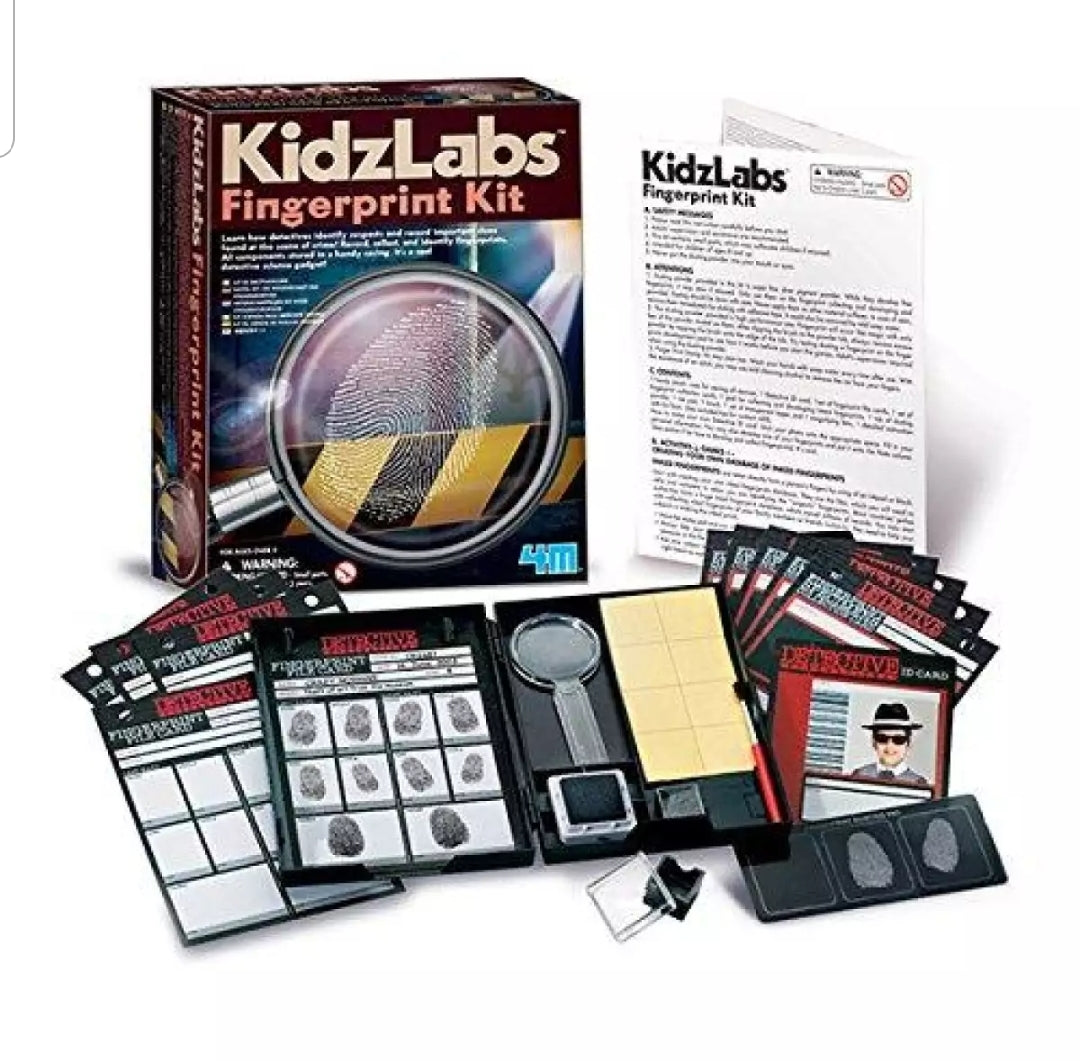 4M Kidz Labs Detective Science Fingerprint kit