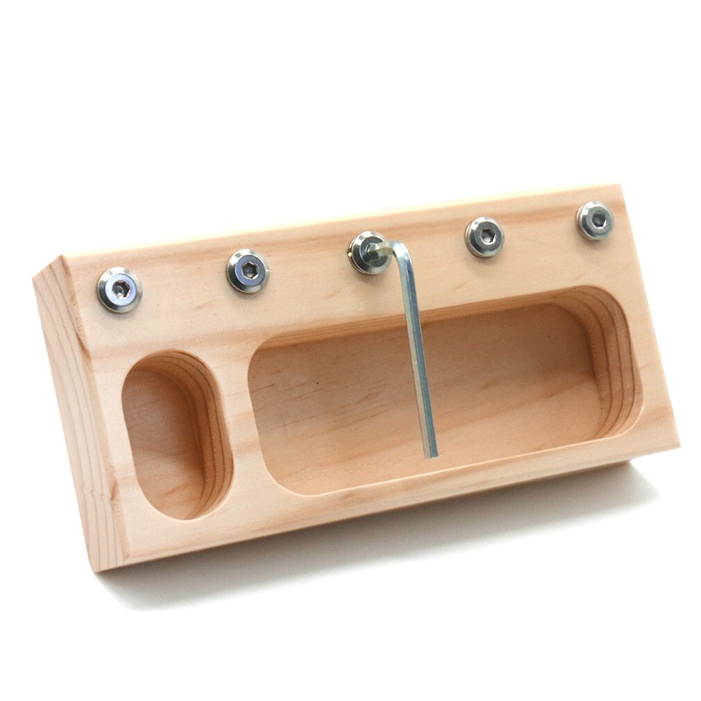 Practical Life - Wooden Hex Key Driver Activity