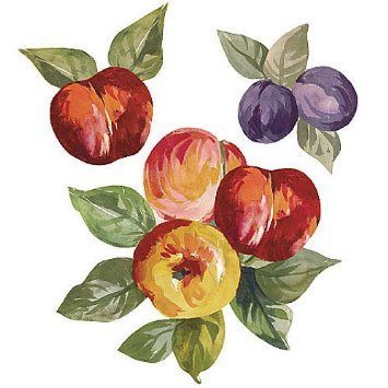 Wallies Decor - 25 Sonoma Fruit - Wallpaper Cutouts - RightToLearn.com.sg
- 2