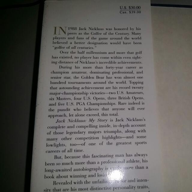 Jack Nicklaus - My Story - RightToLearn.com.sg
- 2