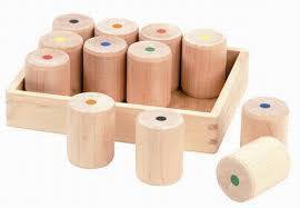 Sensorial - Wooden Baric / Weight Cylinders - RightToLearn.com.sg