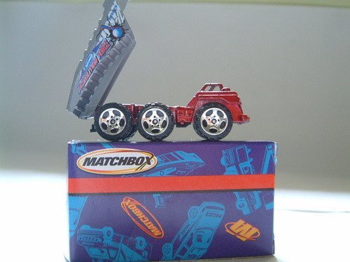 Matchbox Secret Santa - Die Cast Vehicles - Dump Truck - RightToLearn.com.sg