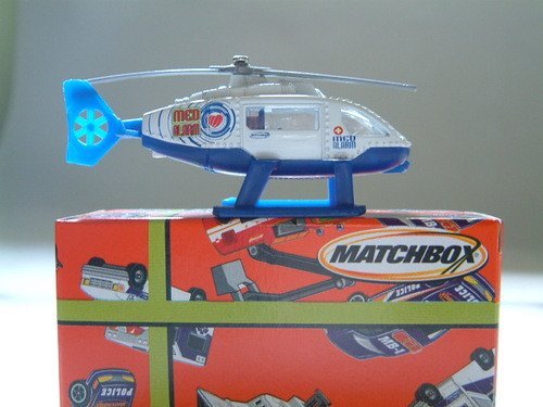 Matchbox Secret Santa - Die Cast Vehicles - Rescue Helicopter - RightToLearn.com.sg
