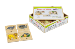 Animals and Home - Find & Match Puzzle - RightToLearn.com.sg
- 2