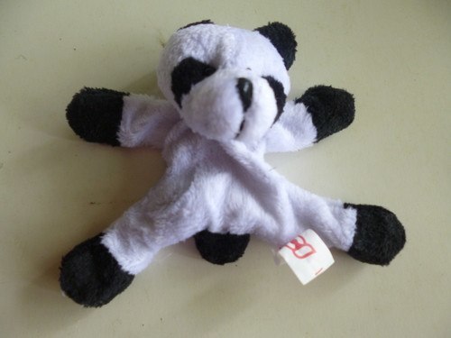 Mini Magnetic Plush Animals - Panda - RightToLearn.com.sg
