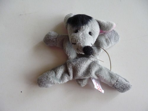 Mini Magnetic Plush Animals - Rat - RightToLearn.com.sg