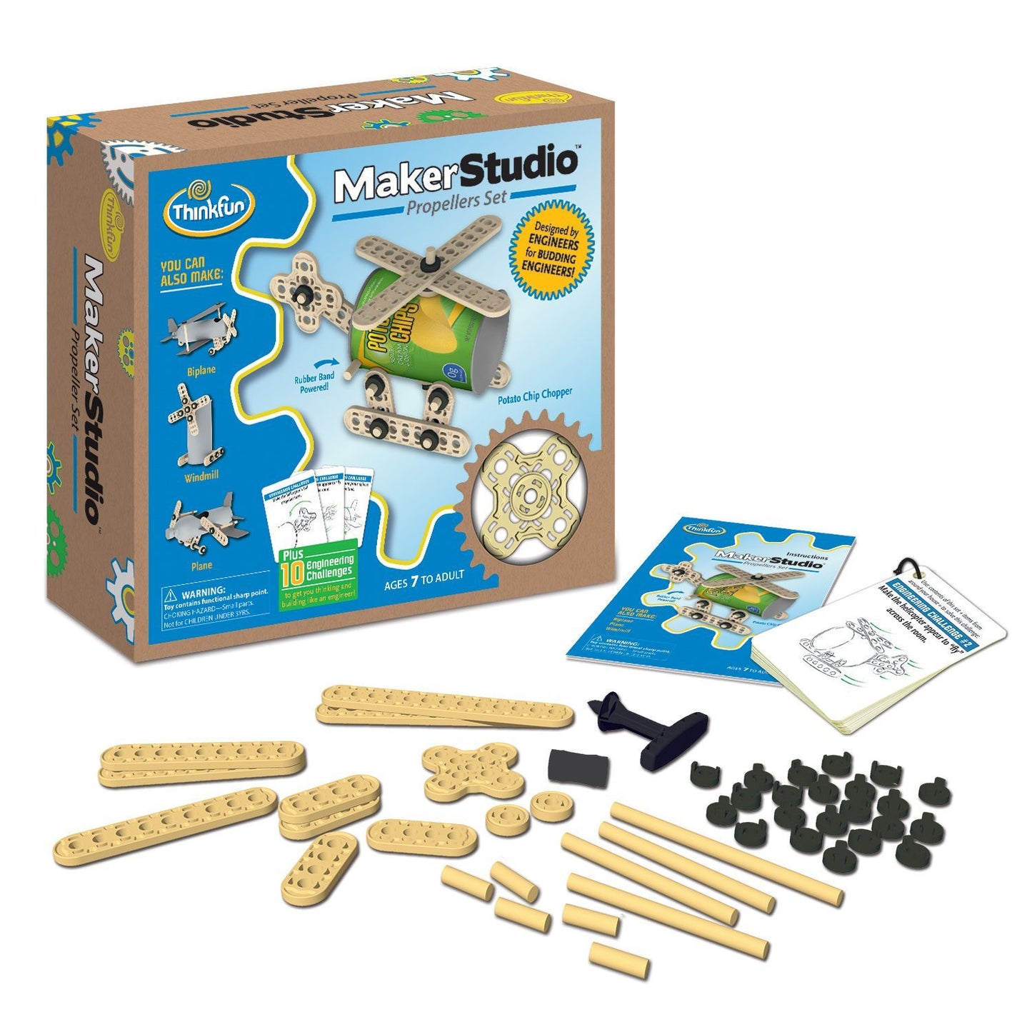 ThinkFun Maker Studio Propeller Set - RightToLearn.com.sg
- 2