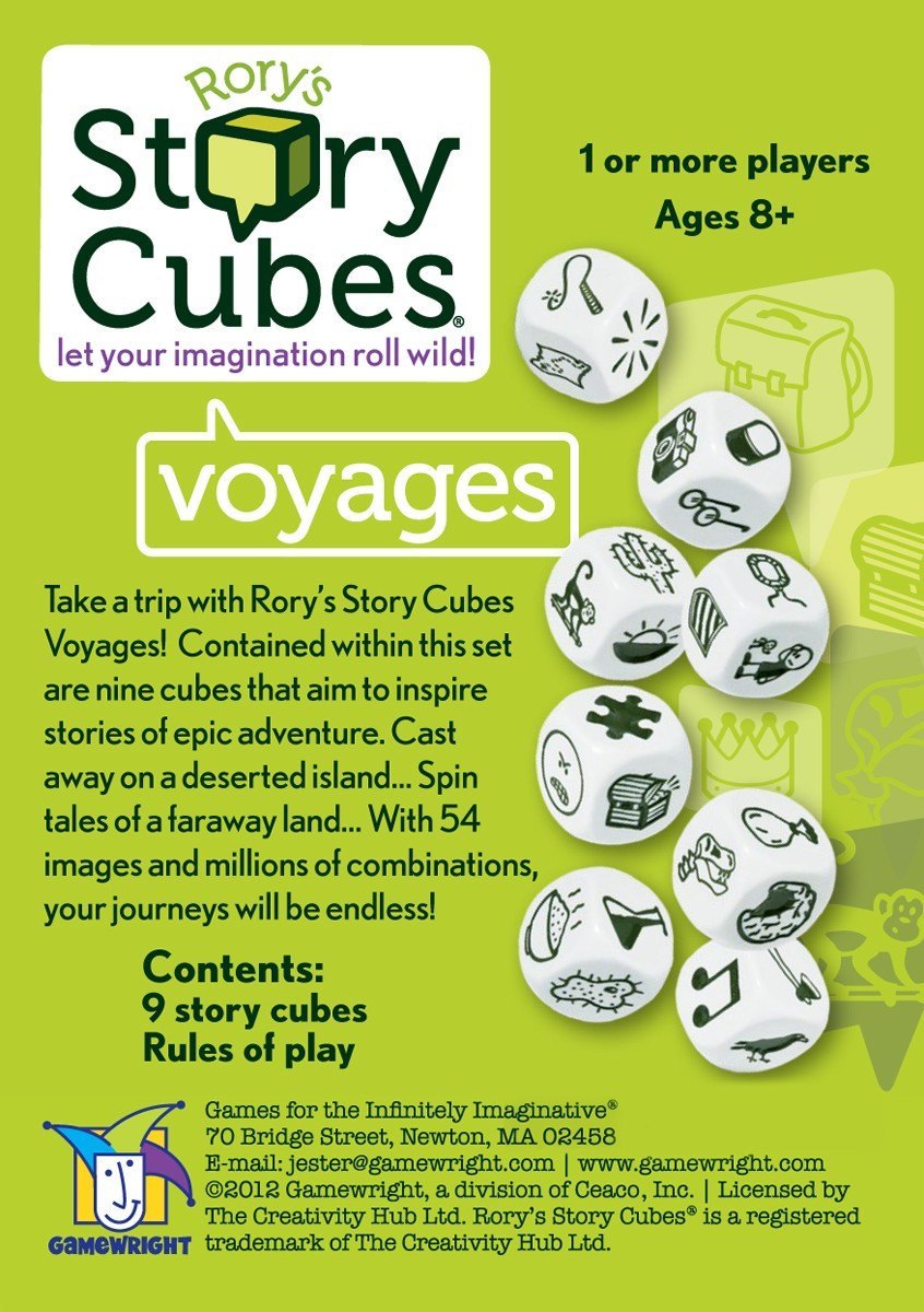 Gamewright - Rory's Story Cubes - Voyages - RightToLearn.com.sg
- 2