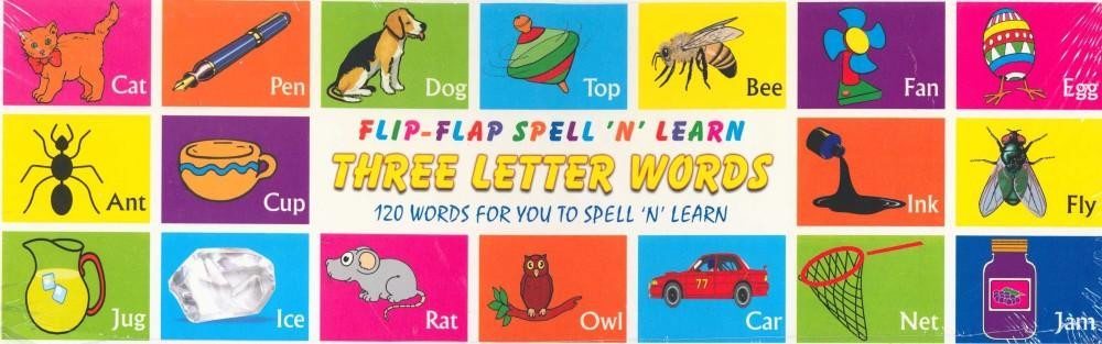 Flip - Flap Spell N Learn - Three Letter Words - RightToLearn.com.sg
- 3