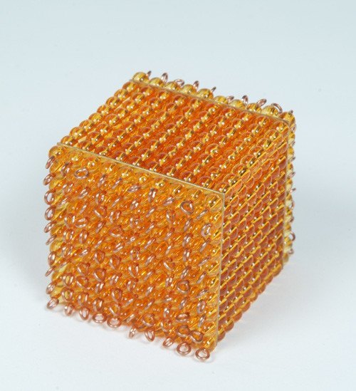 Golden Translucent 1000 Cube - RightToLearn.com.sg