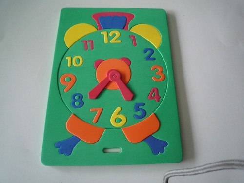 Magnetic Foam Clock - RightToLearn.com.sg