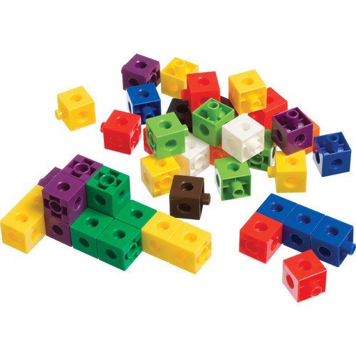 Manipulative Multi-Link Snap Uni-fix Cubes - RightToLearn.com.sg