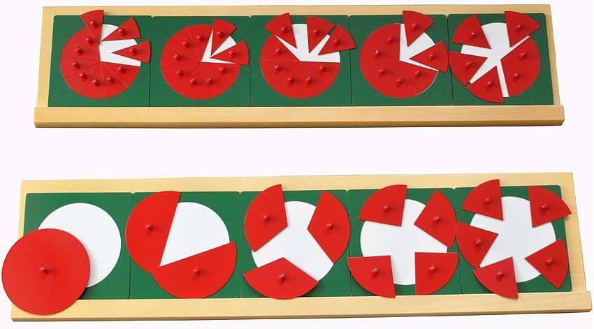 Montessori Metal fraction circles w/stand - RightToLearn.com.sg
- 4