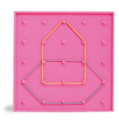 Rainbow Geoboard - set of 6 pcs - RightToLearn.com.sg
- 2