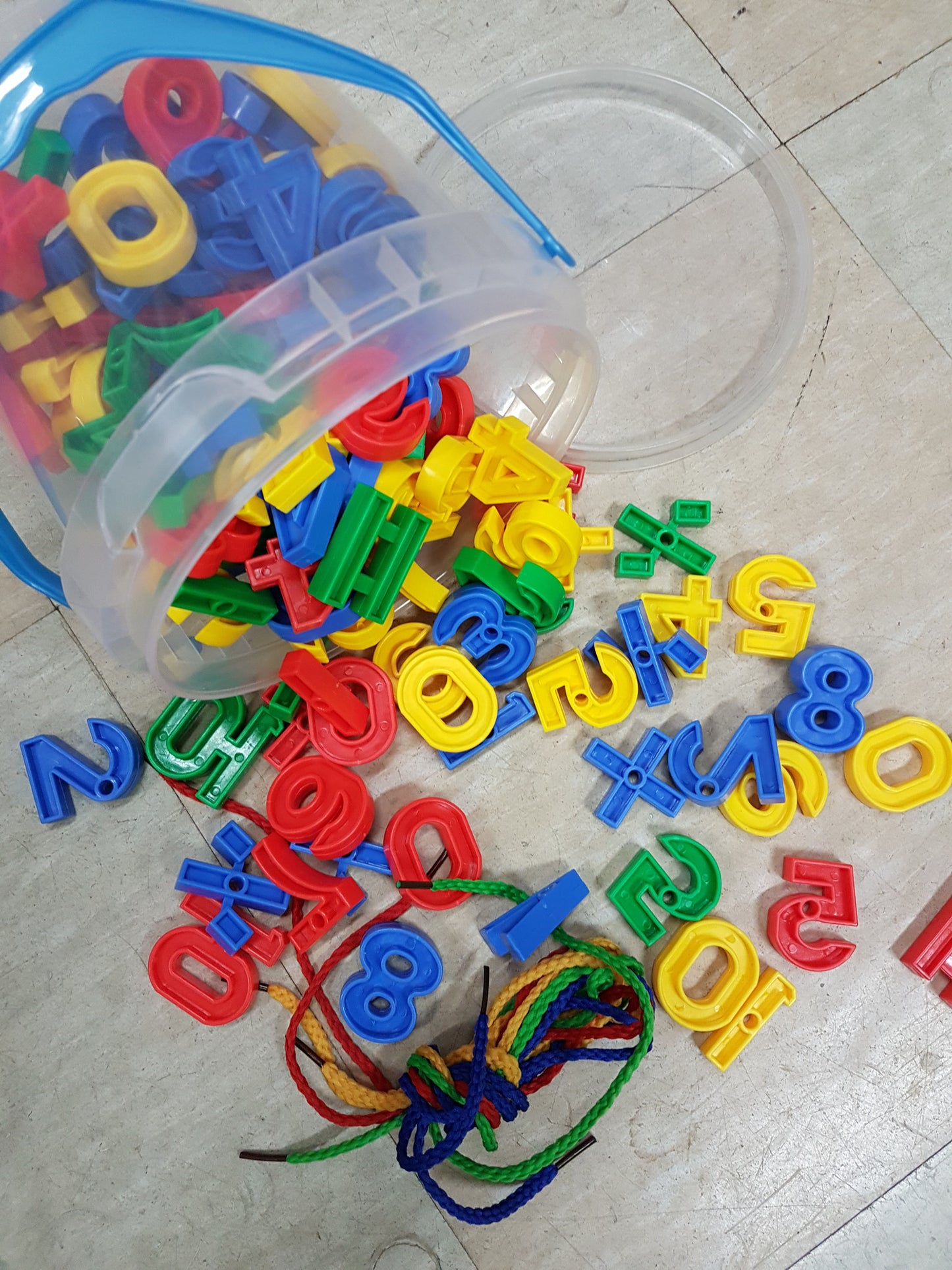 Manipulative -Lacing Numbers - RightToLearn.com.sg