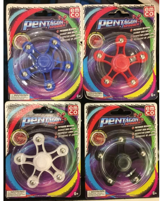 Emco Pentagon Hand Spinner- Fidget Toy