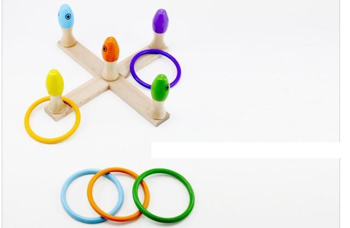 3 in 1 Wooden Game - Fishing / Throwing & Pin Ball - RightToLearn.com.sg
- 5