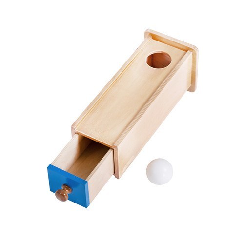Imbucare - OBJECT PERMANENCE Box with Drawer and Ball - RightToLearn.com.sg