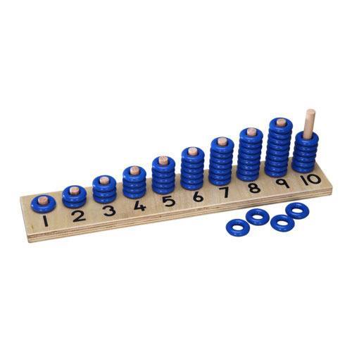 Numerical Ring Stacker - Numbers 1-10 - RightToLearn.com.sg