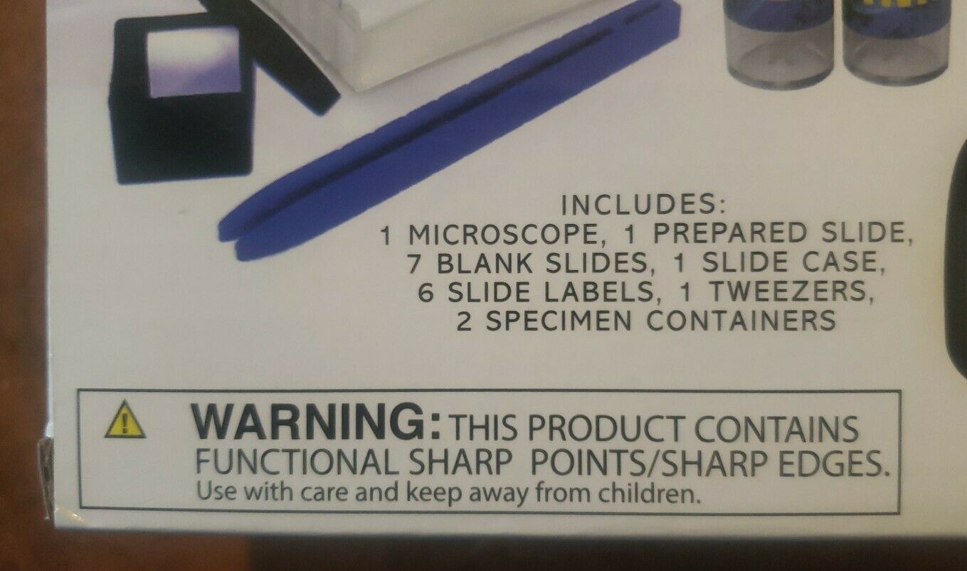 STEM - Microscope with Light Source 3 Magnification 100X / 200X & 450X