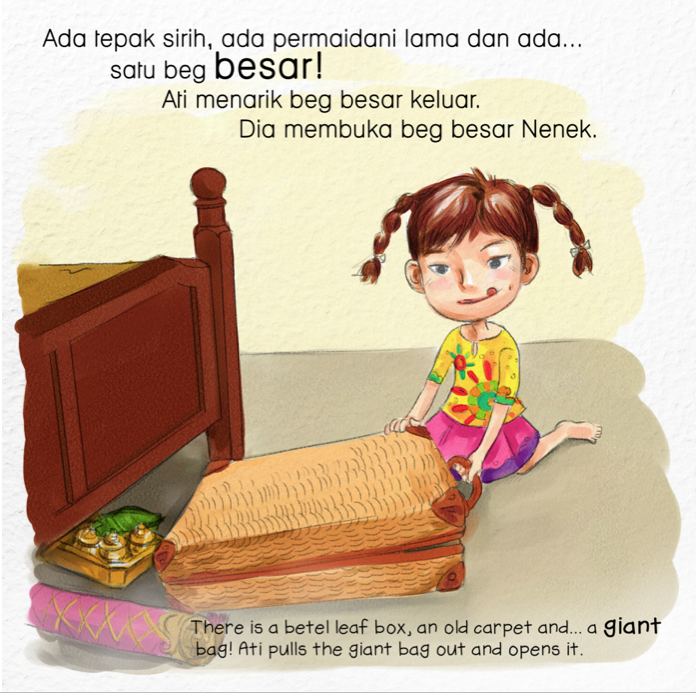 Bilingual Books - Baju Melayu Ati & Makan Time with CD