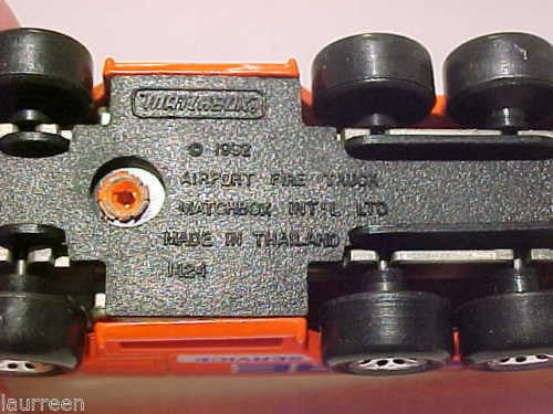 Matchbox Secret Santa - Die Cast Vehicles - Airport Fire Truck