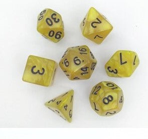 7 pcs multi sided dice - Mathematical games