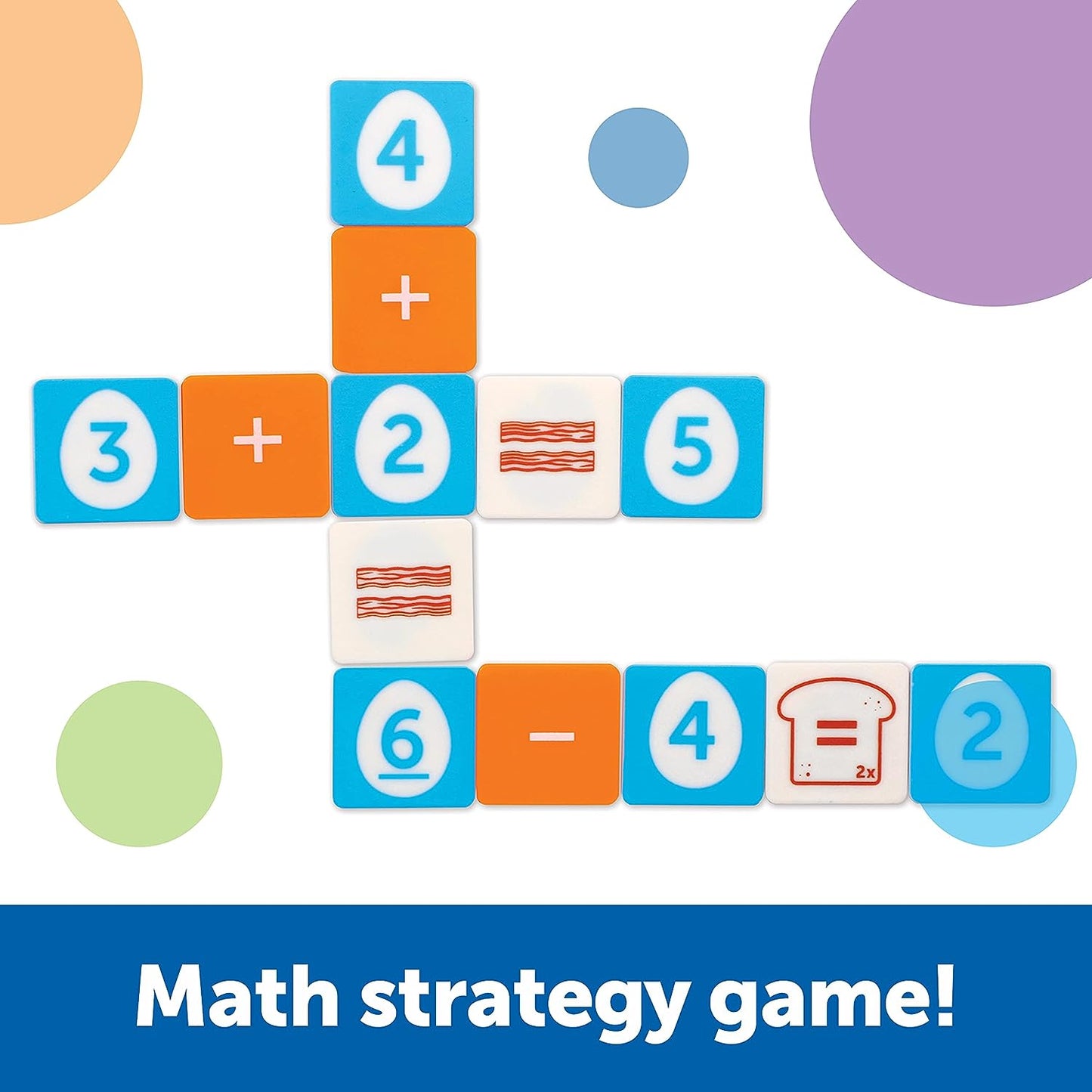 Learning Resources Math Scramble Multicolor