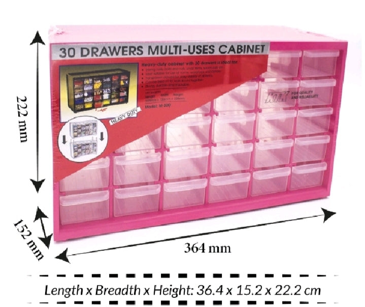 30 Drawer Multi Use Storage Cabinet Drawers