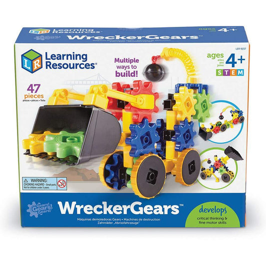 Learning Resources  Gears - WreckerGears - 47 pieces ‎LER9237