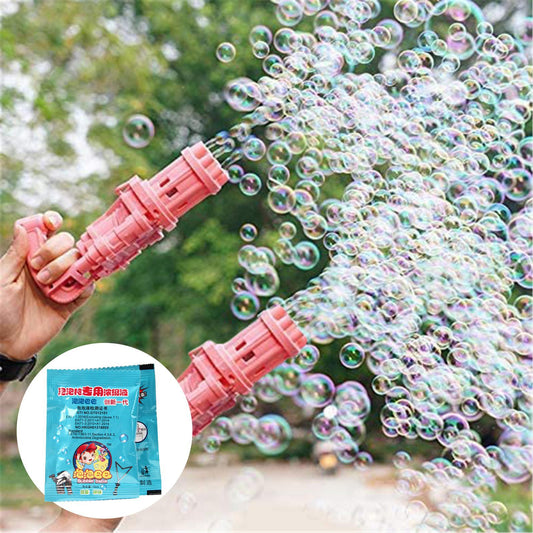 10ml bagged pouch bubble concentrate solution - fun play time