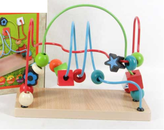 Wooden Bead Maze -  Bead Racer