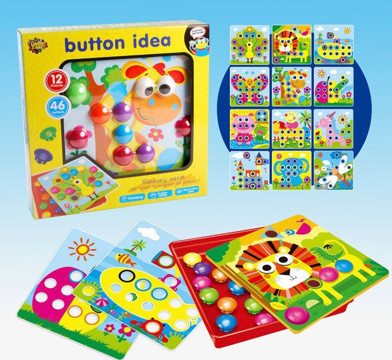 Button Idea Game - Thinking / Observation skills/ Creativity