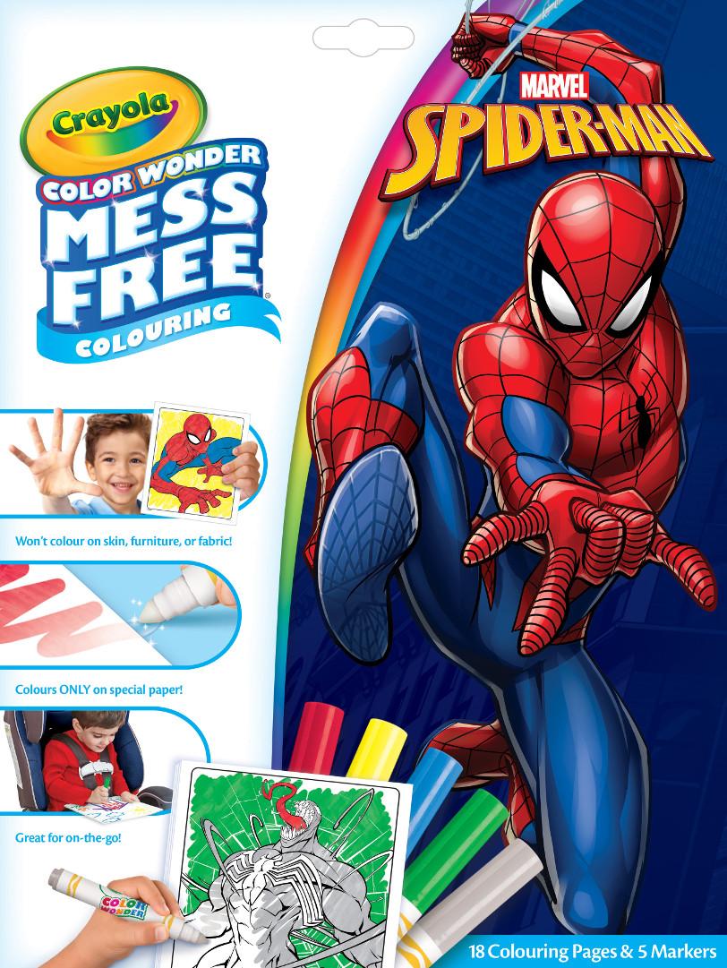 Crayola - Toy Story 4 / Uni-Creatures / Princess / Spiderman  - Foldalope - Color Wonder Mess Free