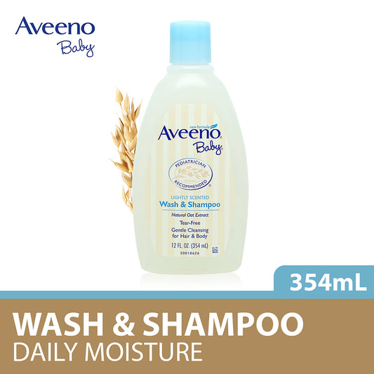 Aveeno Baby Wash & Shampoo, 354ml