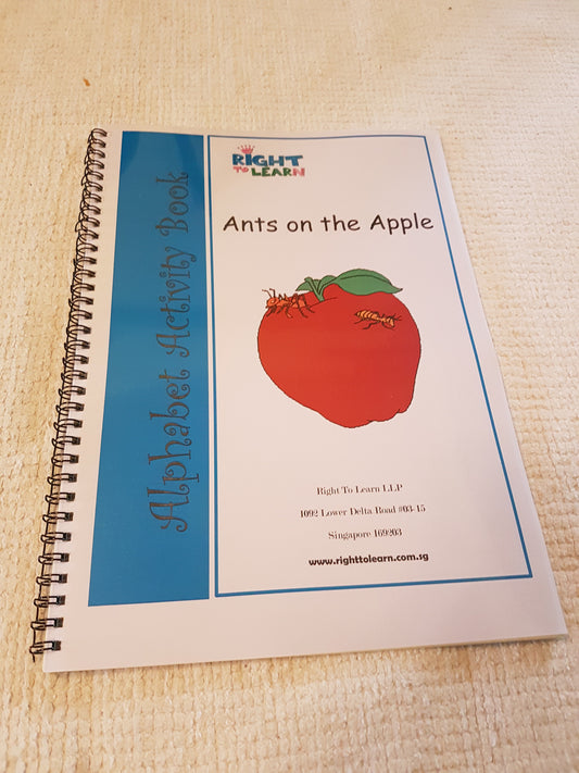 Ants on the Apple Writing Activity Book -2 (advanced ) - RightToLearn.com.sg
 - 1