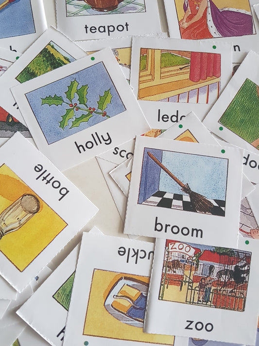 Montessori Phonics -DIY  Picture stamps for Green Picture Boxes - RightToLearn.com.sg
 - 1