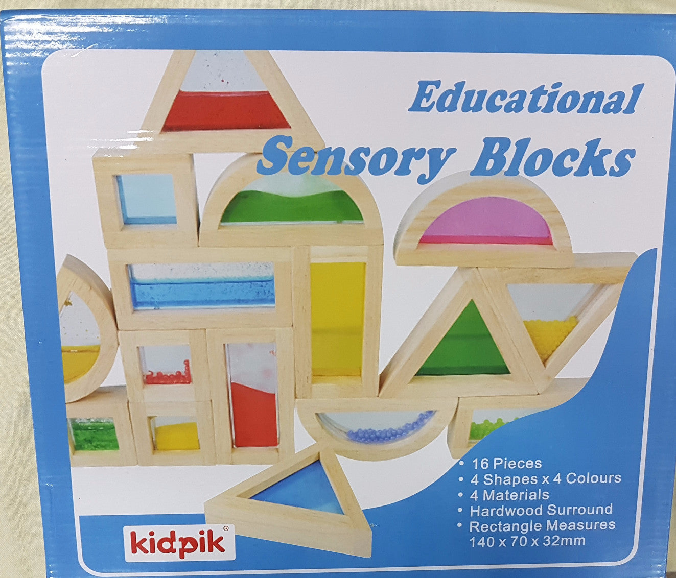 KidPik Educational Sensory Blocks